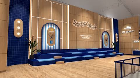 Completed branded U.S. Open guest area