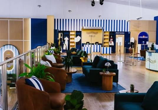 Completed U.S. Open lounge environment